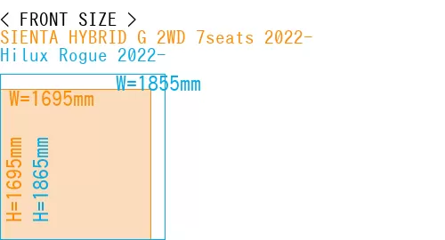 #SIENTA HYBRID G 2WD 7seats 2022- + Hilux Rogue 2022-